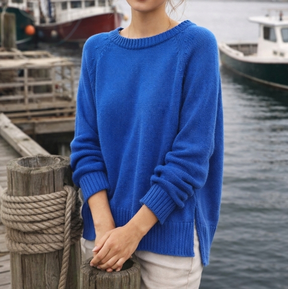 Able Sweaters - ABLE Fisherman Organic Cotton Knit Pullover Sweater